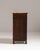 1910s French Chestnut Brown Art Nouveau Side Table with Marble Top For Sale - Image 10 of 15