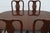 1979 Ethan Allen Georgian Court Queen Anne Style Dining Table and Chairs - Set of 7 For Sale - Image 13 of 18