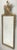Magnificent tall period Louis XVI carved wood and parcel gilt mirror . Exquisitely detailed carved crest , carved floral...