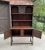 1920s Antique English Welsh Dresser Buffet Sideboard Jacobean Barley Twist Oak Cabinet For Sale - Image 5 of 13