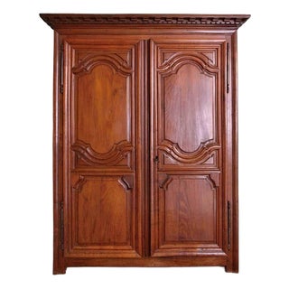 18th Century Oak Cabinet For Sale
