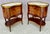 Elegant Louis XV Side Tables With Marble Tops and Brass Accents - A Pair For Sale - Image 17 of 17