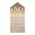 Add a touch of festive cheer with this LED Joy to the World Christmas countdown. Featuring a cozy village outline and a...