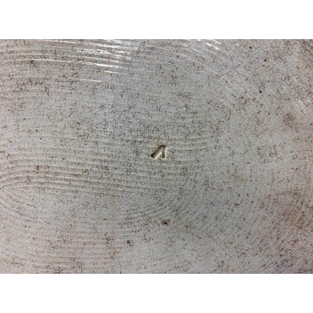 Antique Pearlware Blue Willow Platter Made in England - Circa 19th Century For Sale - Image 12 of 13