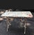 French Country 19th Century French Iron Table From Arras With Horse Hoof Feet For Sale - Image 3 of 9
