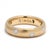 Modern Tiffany & Co .14ctw Diamond Scattered Band Ring, 18k Yellow Gold, Platinum, Size 3 For Sale - Image 3 of 6