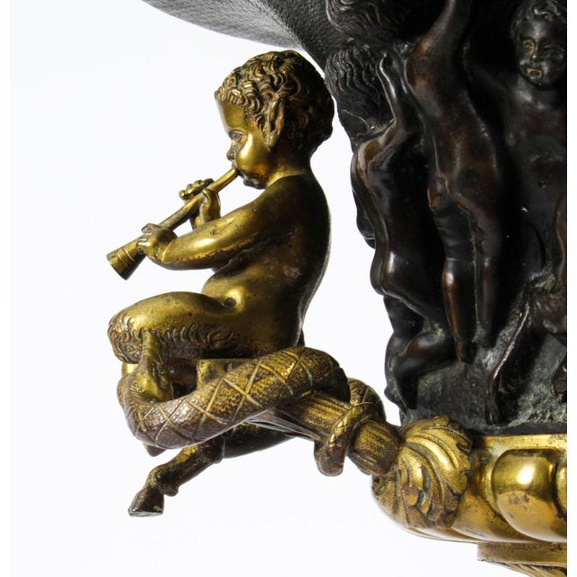 French Grand Tour Bronze & Ormolu Jardiniere, 19th Century For Sale - Image 10 of 18