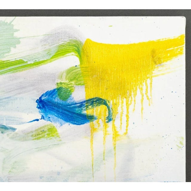 Contemporary Robert O'Meara Abstract Composition Oil on Canvas For Sale - Image 3 of 4