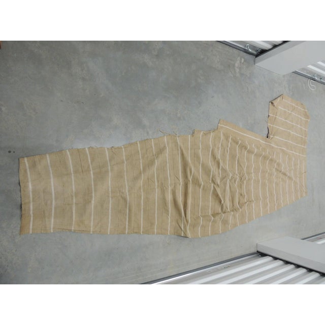 African Vintage Large African Textile Fragments - Set of 2 For Sale - Image 3 of 5