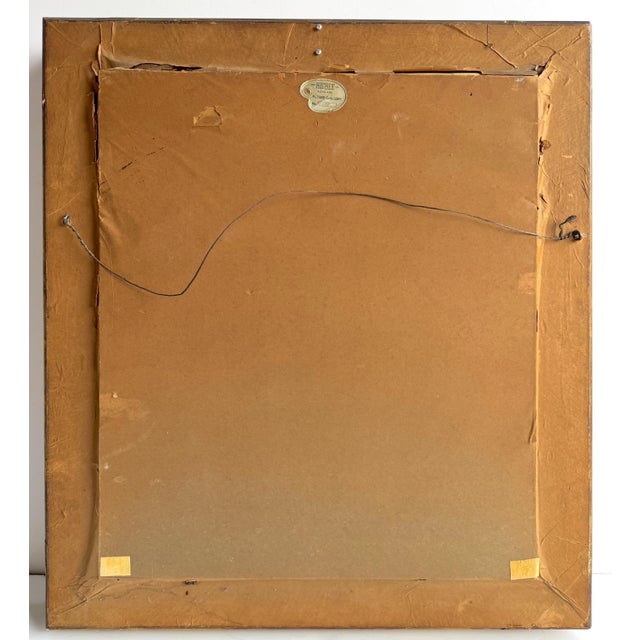 Wood Alex de Andreis (British, 1880-1929) Portrait of a Musketeer Painting Signed For Sale - Image 7 of 8