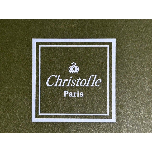 1990s Christofle Blue Marble Porcelain Service Plate - Set of 12 For Sale In San Francisco - Image 6 of 8
