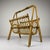 Vintage Bamboo and Vienna Straw Magazine Rack, Italy, 1960s For Sale - Image 9 of 17
