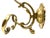 Gold Vintage Brass Coat Hooks, Set of 2 For Sale - Image 8 of 14