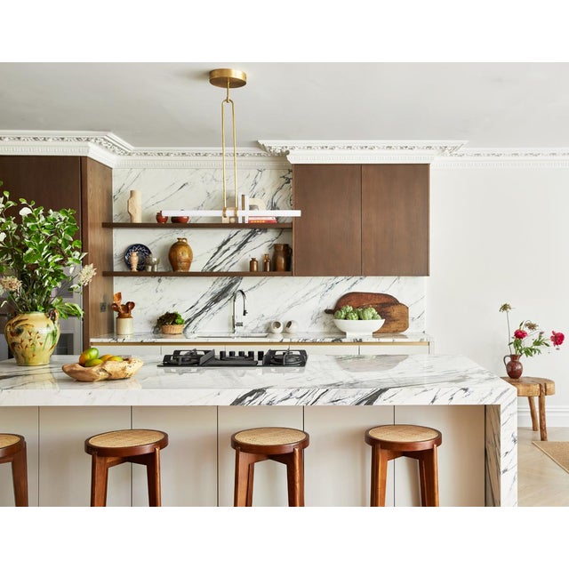 Not Yet Made - Made To Order Pendant Light 018 in Satin Brass by Naama Hofman For Sale - Image 5 of 7