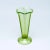Green Art Deco Vase from Zawiercie Glassworks, Poland, 1930s For Sale - Image 8 of 10