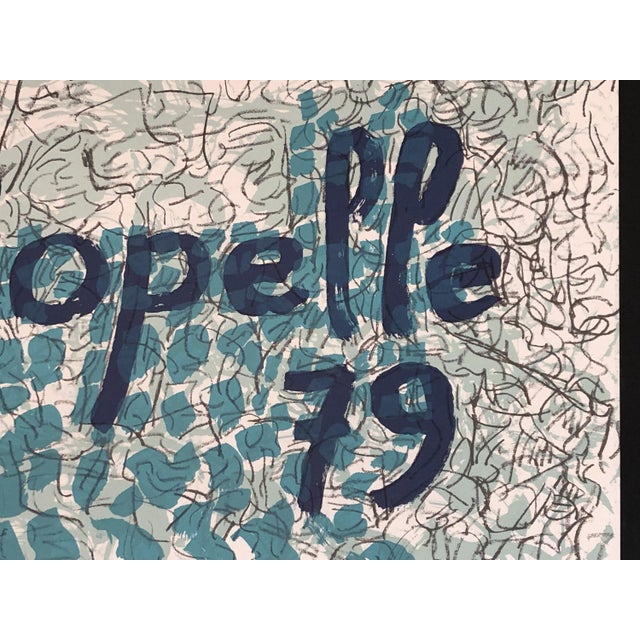 1970s Lithographic Poster by Jean-Paul Riopelle, 1979 For Sale - Image 5 of 9