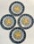 Gumps MCM Gump’s Japanese Scalloped Gold Rimmed Imari Floral Porcelain Plates - A 10 Piece Set For Sale - Image 4 of 9