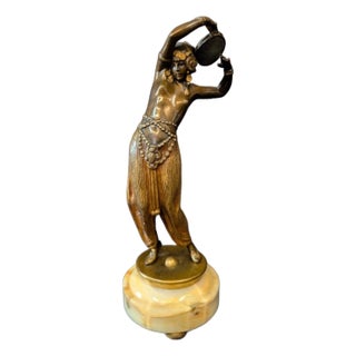 Early 20th Century Bronze Hareem Dancer For Sale
