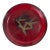 Mid-Century Modern Abstract Enamel Bronze Catchall Dish With Birds For Sale