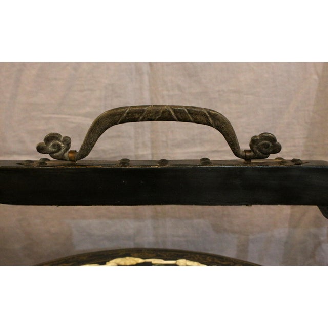 Early 20th Century Grand Scale Chinese Wedding Basket For Sale - Image 4 of 9