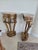 Pair of French Louis 16th Style Giltwood Rouge Marble Top Corner Tables - A Pair For Sale - Image 4 of 14
