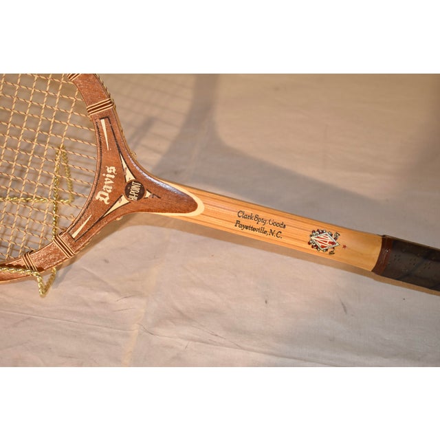 Tad Davis Tennis Racquet, Circa 1960's For Sale - Image 9 of 10