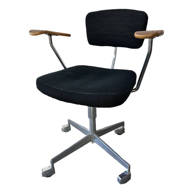 1960s Danish Mid Century Office Chair by Labofa For Sale