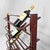 Italian Industrial Floor-Standing Metal Bottle Rack, 1990s For Sale - Image 4 of 13