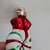 Glass Glass Candy Christmas Ornaments, Set of 2 - Wrapped Peppermint Sweets Decor For Sale - Image 7 of 10
