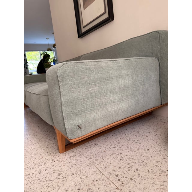 2020s Natuzzi Italia Kendo Designer Sofa | Custom Upholstery | Like New For Sale - Image 5 of 8