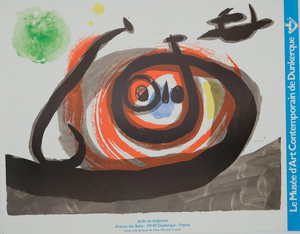 Sculpture Garden Poster after Joan Miro