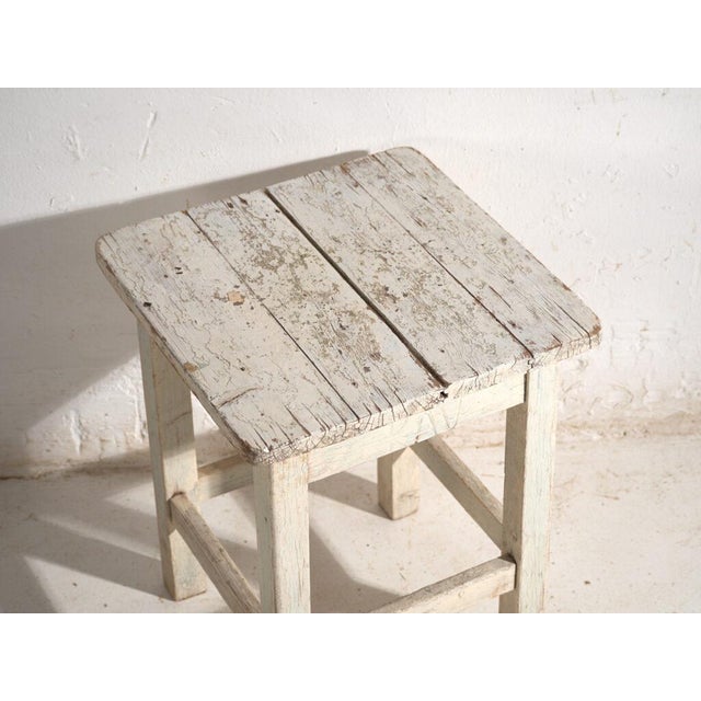Bedside Tables in Pine Wood, Central Europe, 1940, Set of 2 For Sale - Image 9 of 12