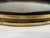 Wood 19th Century Oval Dark Walnut Tray with Brass Straps For Sale - Image 7 of 13