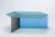 Satin glass "isom oblong" coffee table - sebastian scherer dimensions: 40 h x 120 w x 69 d cm materials: solid colored...