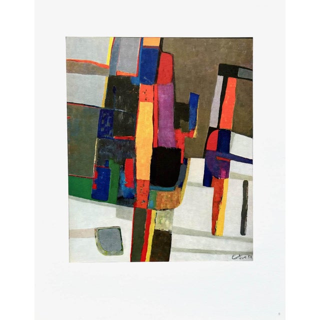 Title: Neige Artist: Maurice Esteve Country: France Medium: Offset Marks: Signed in plate not numbered, have one inch...