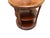 Wood 1990s Ethan Allen Newport Banded Round Drum Lamp End Table Pedestal Side For Sale - Image 7 of 15