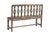 Vintage Indian Painted Teakwood Bench For Sale - Image 4 of 4