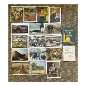 1939 New York World’s Fair Folio With 16 Art Prints