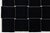 Modern Minimalist Black & Ivory Geometric Grid Wool Area Rug 10x14 For Sale - Image 4 of 12