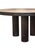 Large Teak Wood Table, Stunning Wood Textures Espresso Finish, Modern Organic For Sale - Image 4 of 6