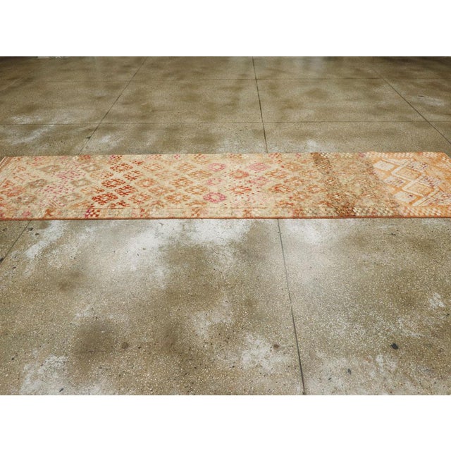 Galerie Shabab Collection Mid-20th Century Turkish Anatolian Runner For Sale In New York - Image 6 of 10