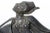 Metal 1920s English Art Deco Warrior Woman Pewter Automobile Mascot Hood Ornament For Sale - Image 7 of 13