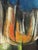 Orange Elof Wedin (Listed Artist, Sweden/Mn 1901-1983) Abstract Pastel Painting, Signed & Titled 1958 For Sale - Image 8 of 11