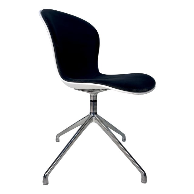 Early Edition Model Adelaide Swivel Desk Chair with Chromed Base by Hendrik Pedersen for BoConcept, Denmark, 2015 For Sale