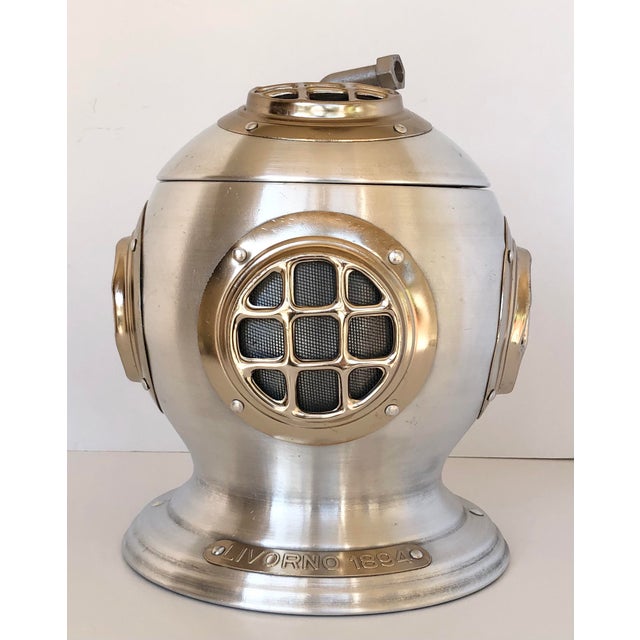 Vintage Ice Bucket Diving Helmet by Seymour Mann Livorno 1894 Chairish