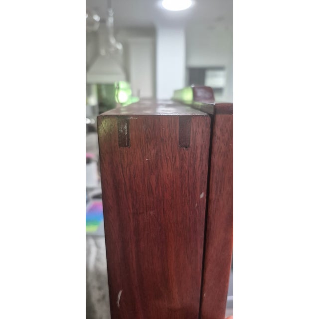 Chinese Shadow Box Display Cabinet ~ Wall Mounted Bogu Jia For Sale - Image 9 of 9