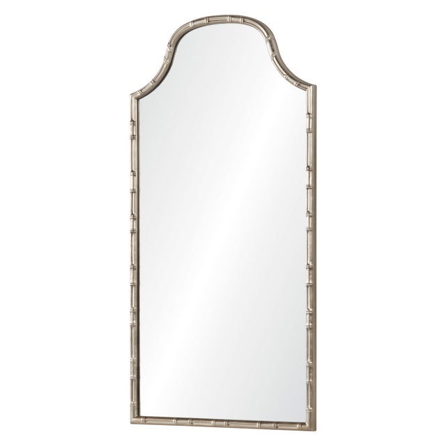 Traditional Celerie Kemble for Mirror Home Aged Silver Leaf Mirror For Sale - Image 3 of 4