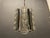 Cut Crystal & Chrome Pendant Light, 1970s For Sale - Image 10 of 14