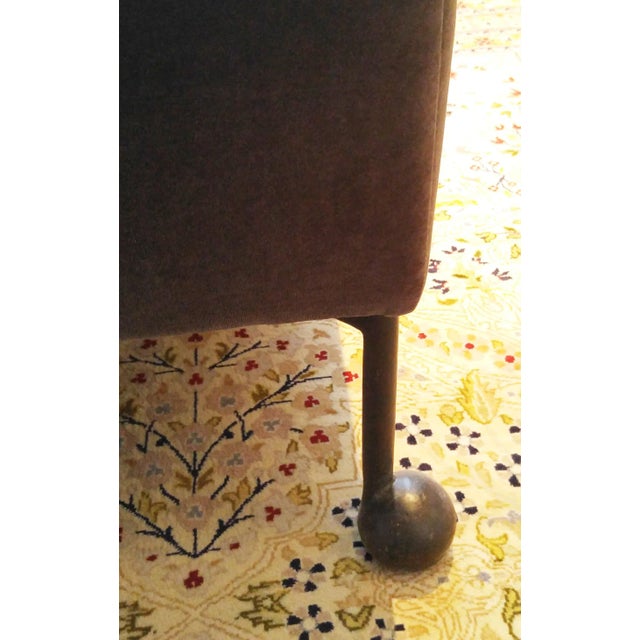 Modern Velvet Tufted Sofa For Sale - Image 9 of 13