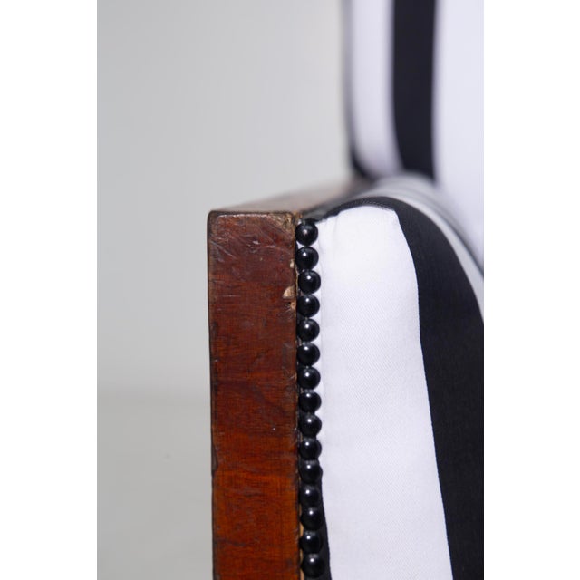 Art Deco Italian Settee in the style of Gio Ponti, 1930s For Sale - Image 9 of 18